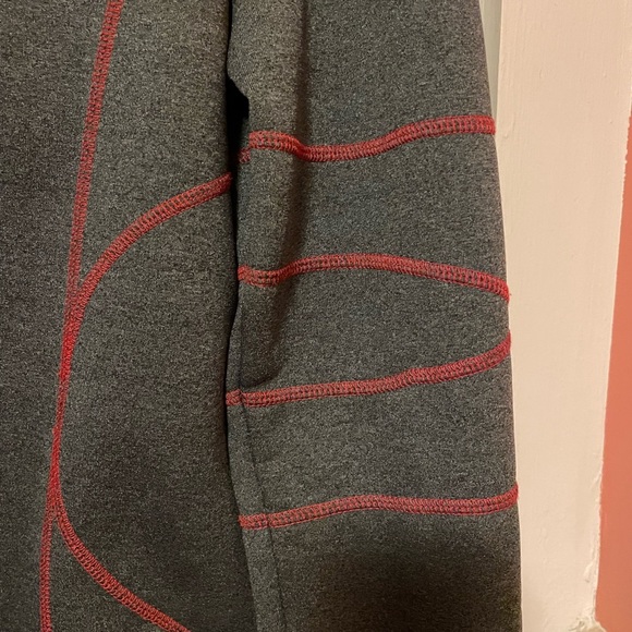 Athleta Women Zip Fleece Workout Gym Jacket-L - Picture 3 of 9